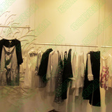 塔园 服装店铺装修展示衣架道具 田园服装悬挂 五色钢管吊架
