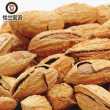 淘金币 楼兰蜜语 新疆特产薄皮椒盐巴旦木500g 薄壳壳杏仁 包邮