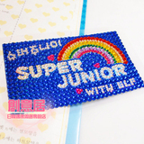 sj 宝蓝色 应援周边 美钻/闪钻/水钻 手机贴纸