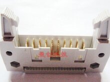 DC2型牛角插针压线，牛角座DC2-20P芯压线头2.54MM批量可申请特价