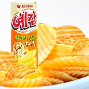  韩国进口食品 好丽友 奶酪味薯片 碳烤薯片 60g 韩国零食进口