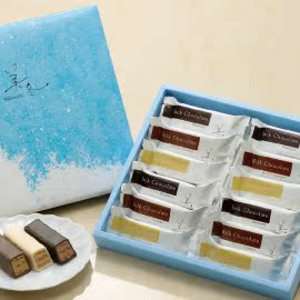 预定中 日本北海道 白色恋人 美冬系列 巧克力威