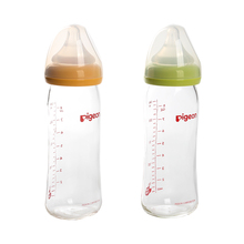 贝亲玻璃奶瓶240ml 宽口径 防胀气 婴儿奶瓶 正品