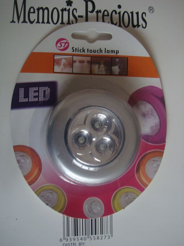 Touch Lamp 3LED Trunk lights Lights back seat Nightlight Pat lights Press the litin the Home Daily , Home Hardware Tools , Lighting torches category - from Buy2taobao.com to provide professional Taobao agent buy service