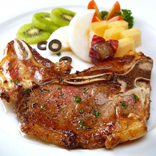  健法食品 西餐美食 丁骨牛排 真空包装 210克 送酱