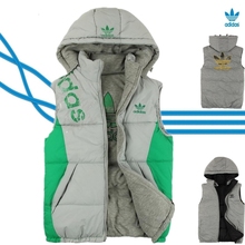 Хлопковый жилет Adidas 1678 Для мужчин 100 хлопок Молния Съёмный капюшон % Камуфляж, Вышивка Хлопковый жилет Adidas 1678 Для мужчин 100 хлопок Молния Съёмный капюшон % Камуфляж, Вышивка
