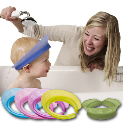 美国kair儿童浴帽宝宝洗头帽可调婴儿洗澡帽防