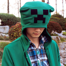 【漫踪】minecraft JJ怪 苦力怕 creeper 毛圈布 方帽 薄款卫衣