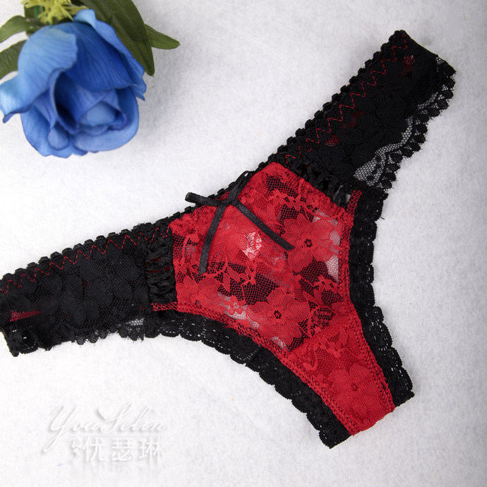 内衣,正品蕾丝面料开档性感公主款蕾丝<em>内裤</em> 薄