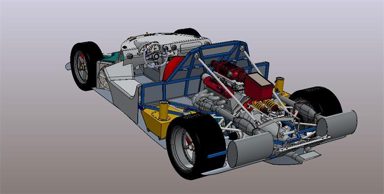跑车3D设计图Pro\/E、UG、CATIA、Solidwork