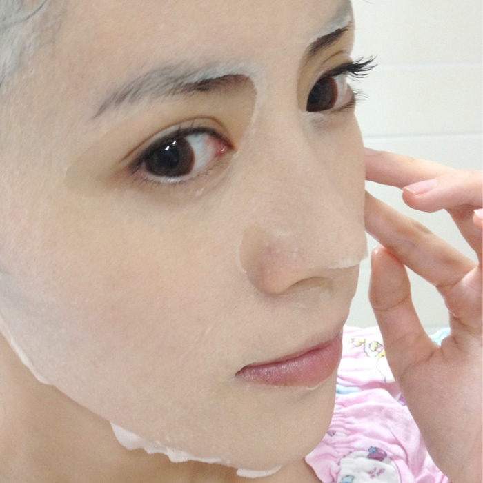 补水保湿 美白祛斑 隐形蚕丝面膜。。。