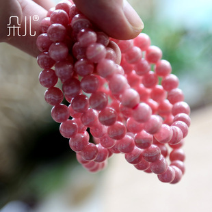  天然水晶 红纹石手链 招爱情 正桃花 恋爱婚姻幸福 女款饰品