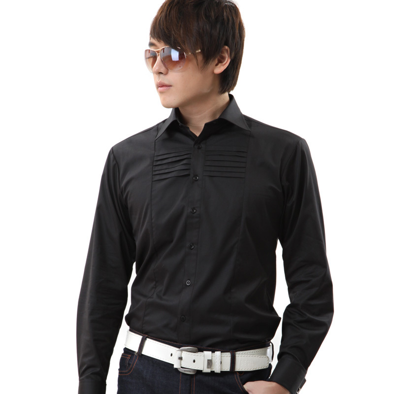 Palace-shirt 2016 spring clothes quality goods French Self cultivation Long sleeve shirt man Four seasons Korean Edition shirtin the Men's clothing, Shirt category - from Buy2taobao.com to provide professional Taobao agent buy service
