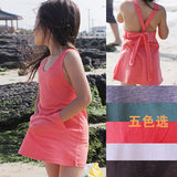 韩版童装女童夏全棉2012女宝宝露背连衣裙吊带裙背心裙520_J93