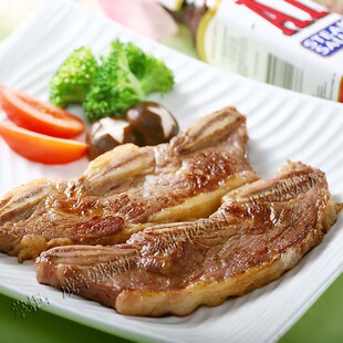  特价  美式牛仔骨 原味牛排 带骨牛排 500g 买就送黄油和酱包