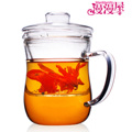 耐热玻璃杯 带过滤花茶杯套装 创意透明水杯子 优惠