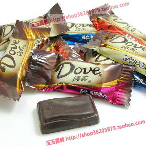 喜糖 德芙巧克力 散装 混合口味  500g 北京5元不限重