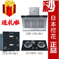 冬季包邮 2012日本樱花正品 厨房4件套油烟机消毒柜灶具 全国联保