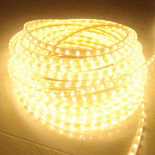 翰源 LED灯带高亮款3528贴片灯带 60珠 吊顶灯槽LED灯带灯条220V