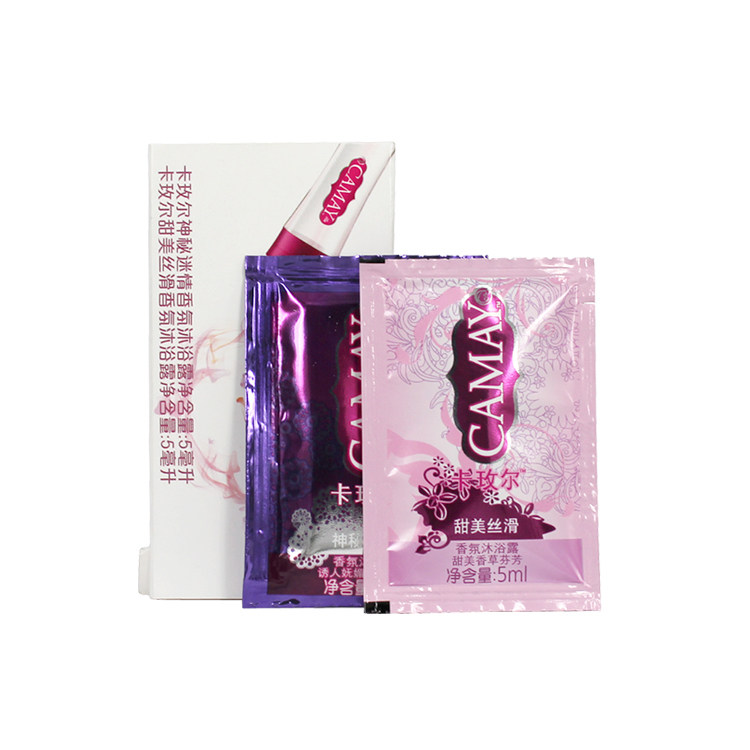 卡玫尔香氛沐浴露5ml 神秘迷情+甜美丝滑 两袋体验套装