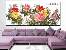 淘金币 数字油画包邮特价diy手绘数码油画无框画装饰画数字画招财