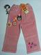 粉色ANPANMAN面包超人动物吊标超绒面平绒秋冬裤小乖乖真人秀