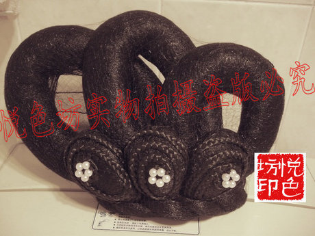 【悦色坊古装饰品店】古装舞蹈假发 仙女飞天