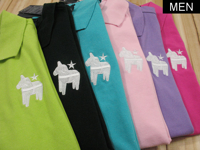 夏季的颜色让你挑 韩单【CLRIDE.n/小木马】POLO-SHIRT 情侣款