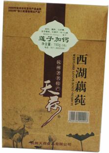  【170】杭州*特产 天荷 西湖藕莼（莲子加钙）150克纸袋