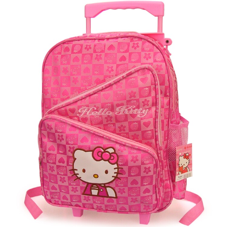 淘宝网秒杀价 Hello Kitty <em>小学</em>生<em>拉杆书包女生</em> 