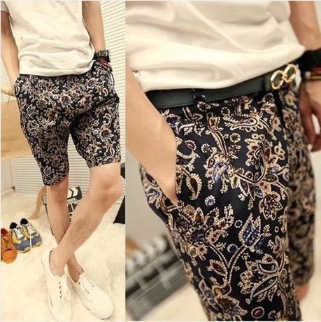 2014林弯弯夏季<em>男装</em>时尚<em>休闲短裤</em>男韩版薄款