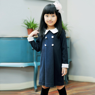 女童连衣裙 秋款 2012 长袖 秋冬 <em>儿童</em> 大童<em>女装</em>