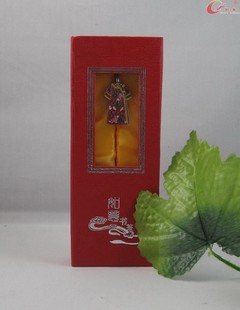  文渊阁 中国民族服饰 旗袍书签 送外国人小礼品 特色工艺品 促销