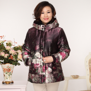  新款中老年女装冬装棉衣高端妈妈装冬装新款棉服加厚外套特价