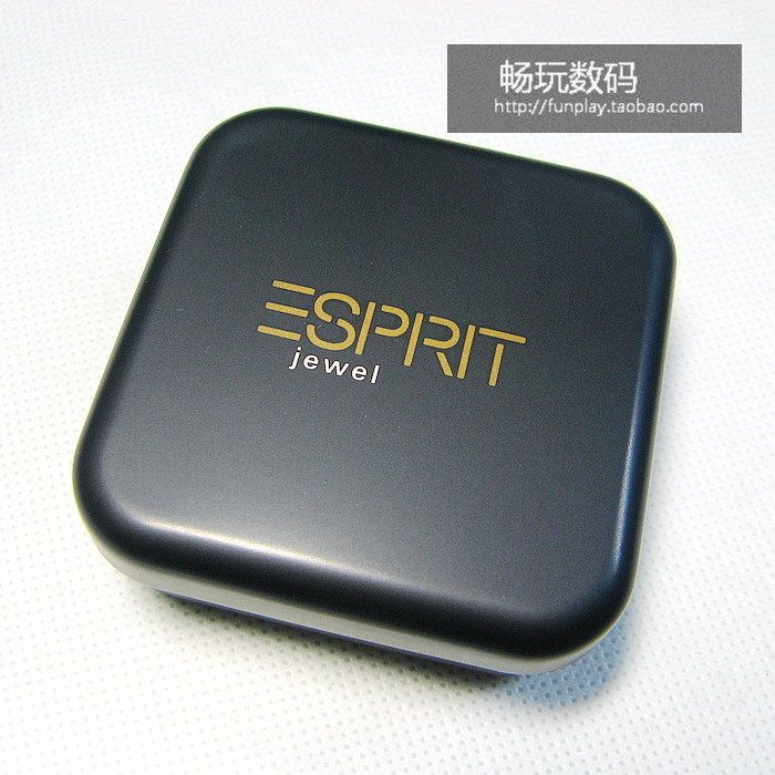 【畅玩数码】出口ESPRIT马口铁盒 耳机盒 收纳盒 小号 新款 超赞