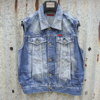 背心搭配_古着 欢腾hang tem 韩国<em>品牌</em> <em>男款</em>水