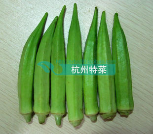  新鲜黄秋葵新鲜蔬菜补肾草六角毛豆羊角豆绿色人参海南空运 2斤起