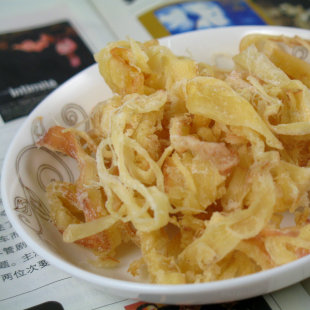  【海味零食特价】 含香记海鲜之鱿鱼丝 满满一大包哦 （250克）