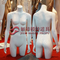 姬谛服装模特道具 新款带手臂半身女模特JDMB-B2 白色高光