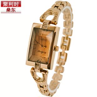  聚利时 正品牌时尚手表 女士手表 水钻表 韩版潮流手表 复