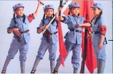 小红军服装/儿童小红军表演服装/红军扮演服装/小红军演出服装
