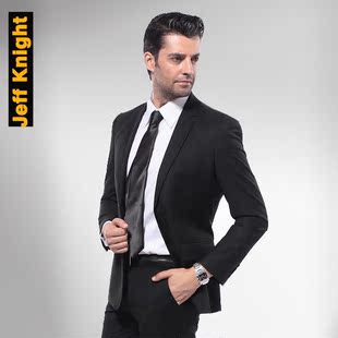  【送衬衫领带】男士西服套装韩版男装西装正装新郎礼服JK-g