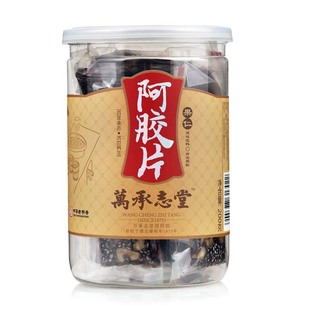  万承志堂阿胶阿胶片阿胶膏/糕固元膏200g 补血生血 买2罐送礼盒