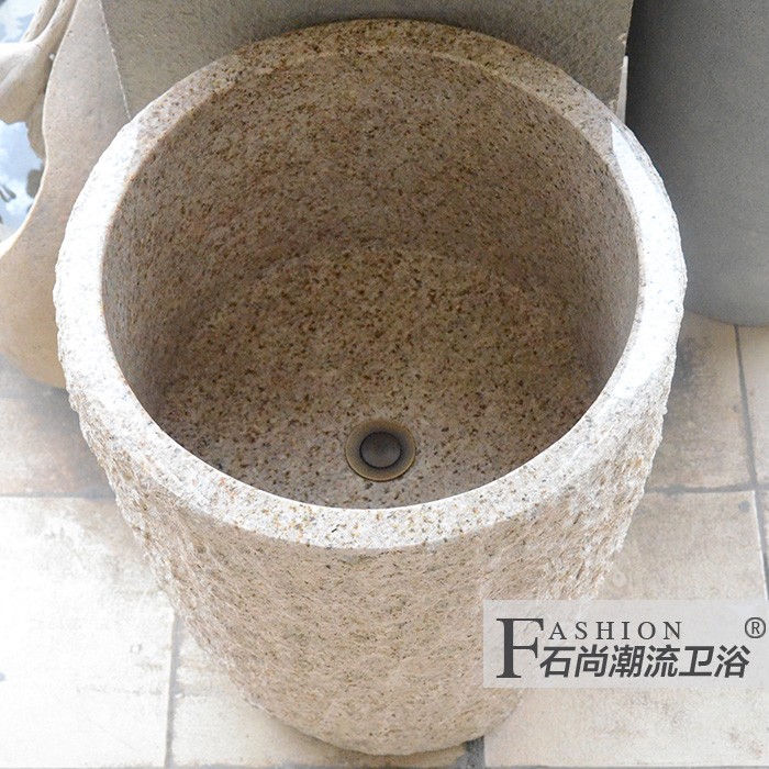 天然石材 石头拖把池 拖把盆大拖把桶艺术拖布桶墩布池石材拖把槽在类目 家装主材, 卫浴用品, 拖把池中 - 来自Buy2taobao.com提供专业的淘宝代购服务