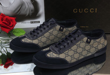 2012新款GUCCI男鞋 头层磨砂 古奇男鞋 古琦休闲男鞋 204282