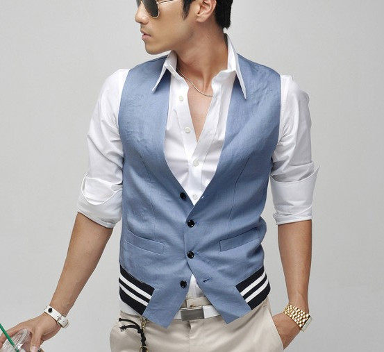 IOR HOMME街头风情侣韩版休闲连帽棉<em>马甲</em> G