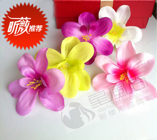  昕薇推荐新娘头饰结婚发饰田园波西米亚甜美仿真头花朵影楼摄影花