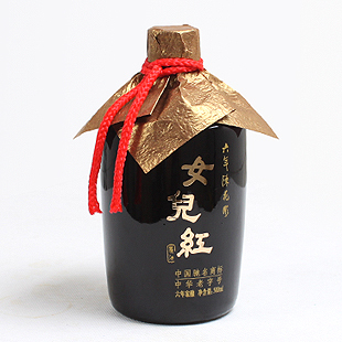  绍兴黄酒 女儿红 六年花雕酒 糯米滋养 500ml