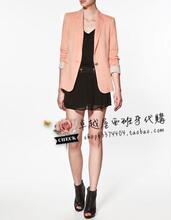 ☆Zara西班牙代购☆女装 跑步款休闲西装 2月新款春装 7871/239