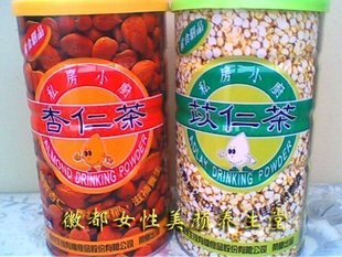  台湾原装私房小厨 苡仁茶(粉)+杏仁茶(粉) 151.8元江浙沪皖包快递